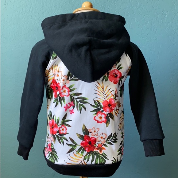 Kids zipper hoodie Aloha print size 4 years - Picture 4 of 4